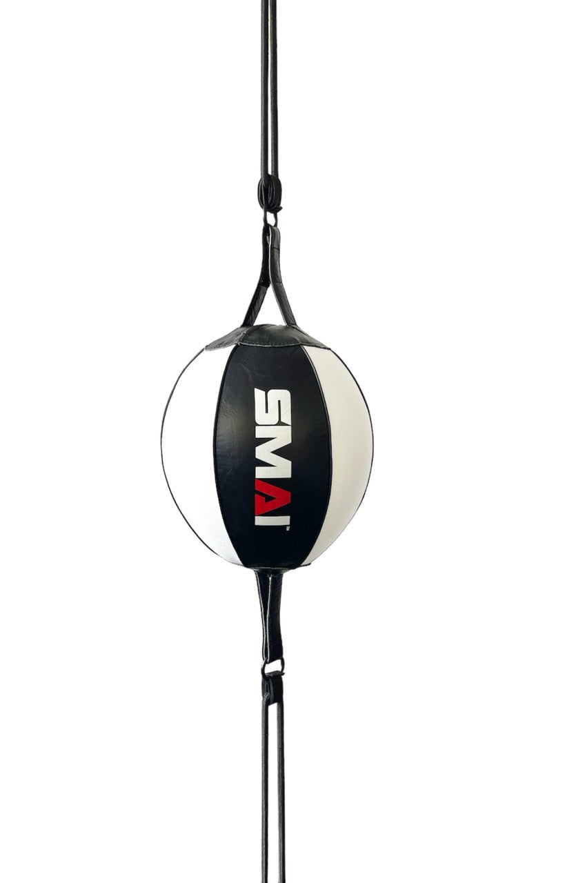 SMAI Echtleder Doppelendball, 25 cm – für Koordinationstraining