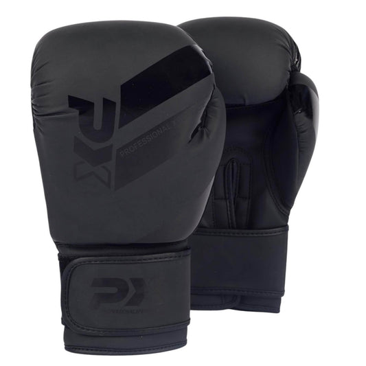 PX Boxhandschuhe, Kunstleder, schwarz robuste Ausführung – ergonomische Passform