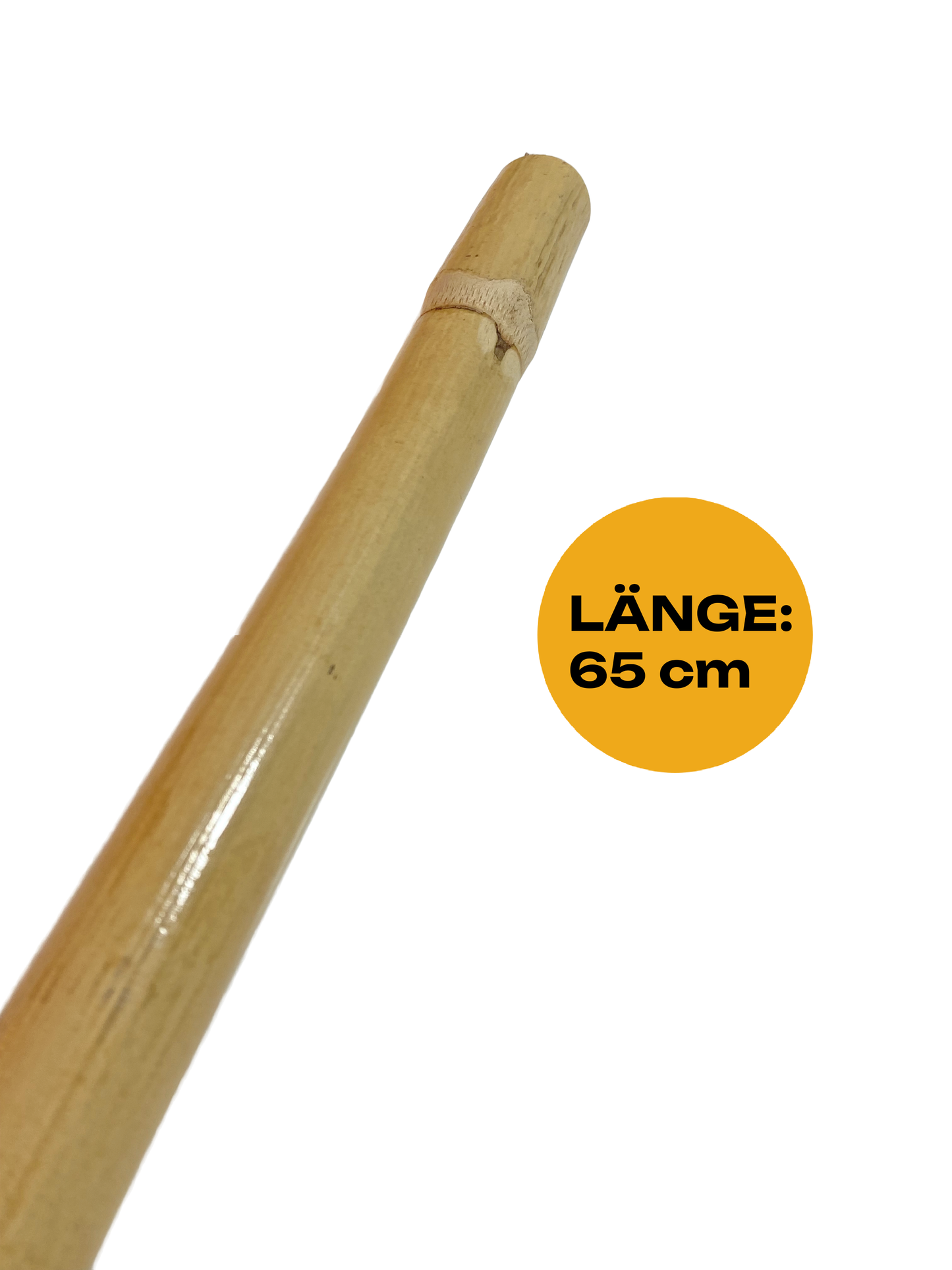 10er Pack Escrima Stock Rattan ungeschält 65 cm - Stabil mit Aussenschale - Stick Arnis Kali