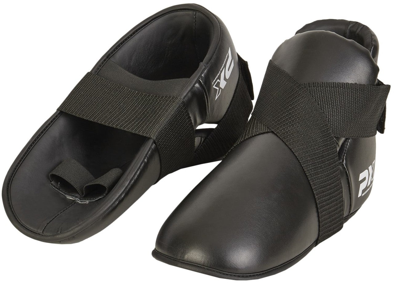 PX Fußschützer Kunstleder schwarz