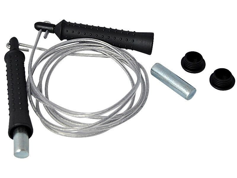 Springseil mit Stahlseil und Griffgewichten