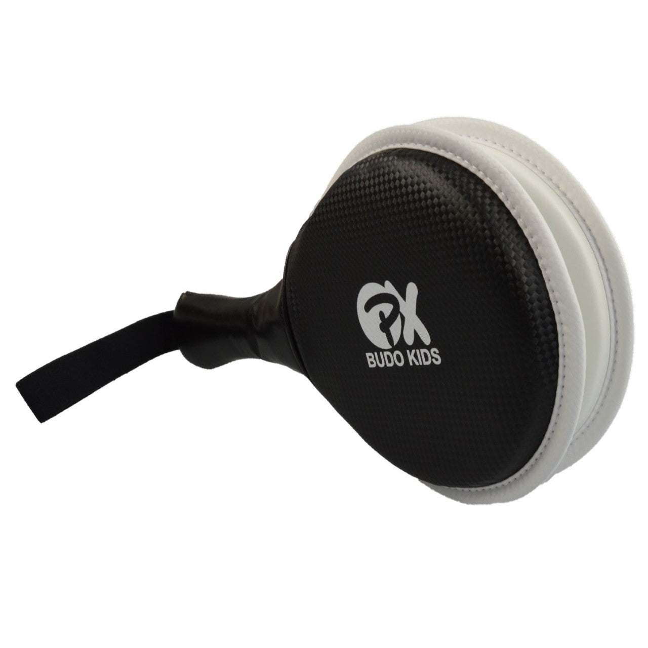 PX Taekwondo Kids Mini-Doppelmitt - Kunstleder - schwarz - Ergonomisch, speziell für Kinder