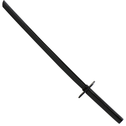 Ninja Schwert 88 cm schwarz aus Holz