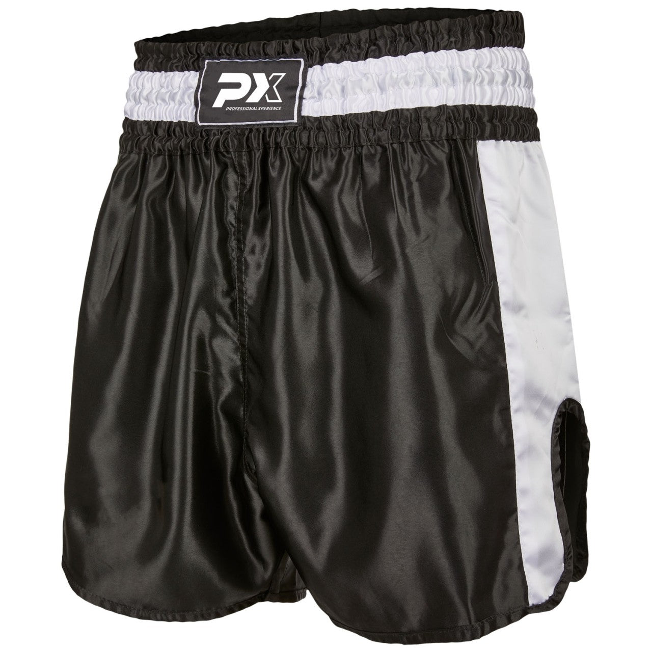 PX Thai Shorts, "Contender" schwarz-weiß