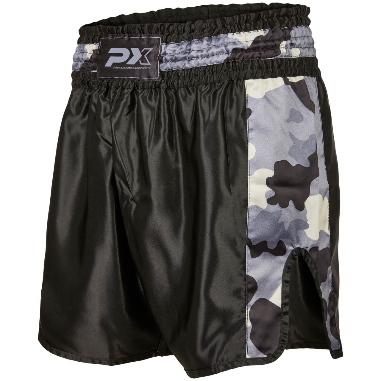 PX Thai Shorts, "Contender" schwarz-camo