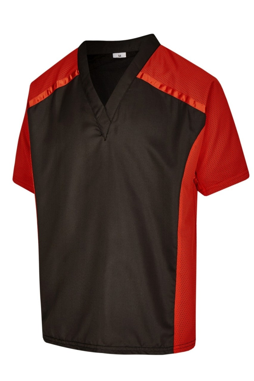 PX Oberteil "Dynamic" Mesh schwarz-rot