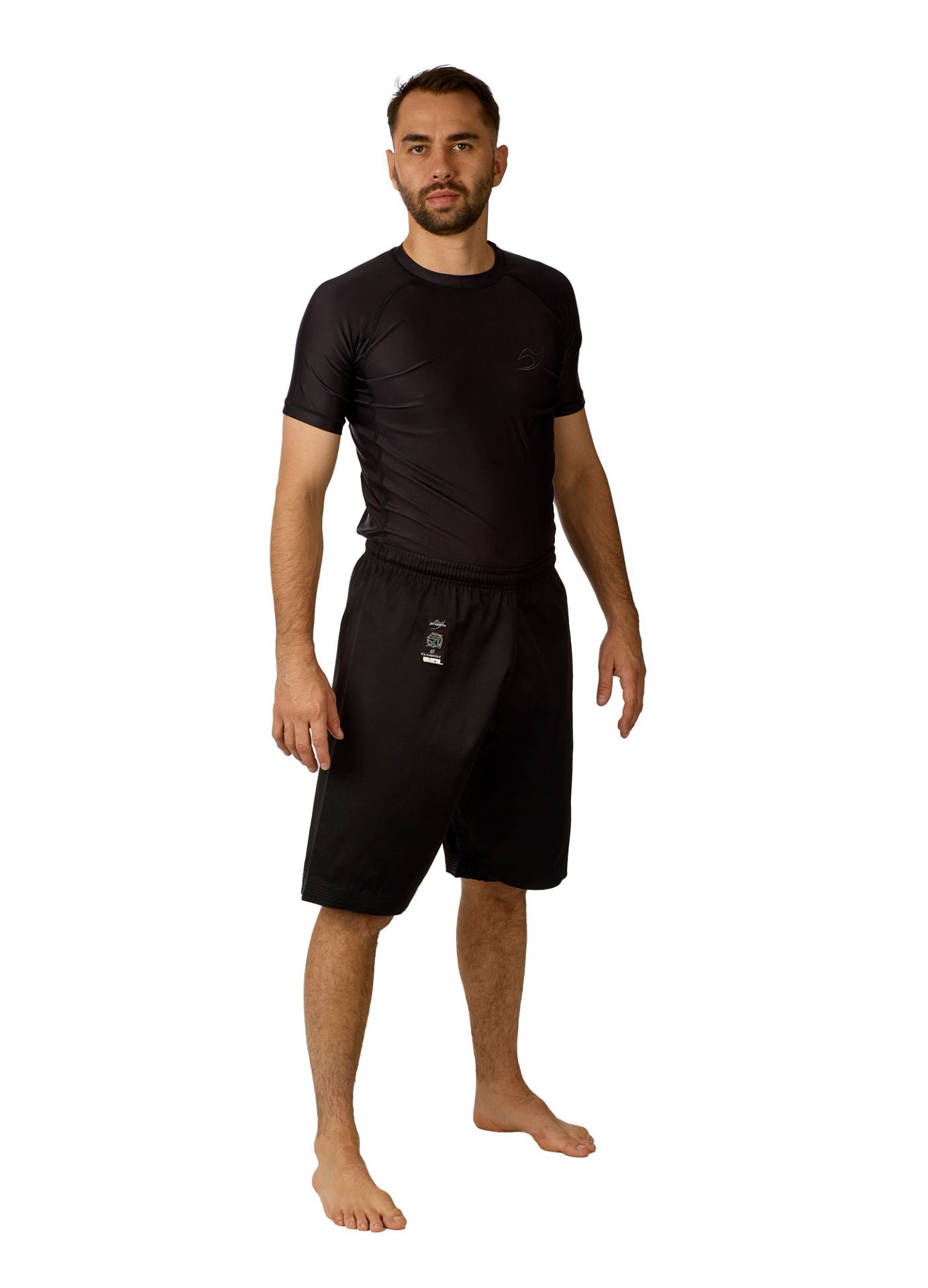 Kampfsport Shorts Budo Allround schwarz