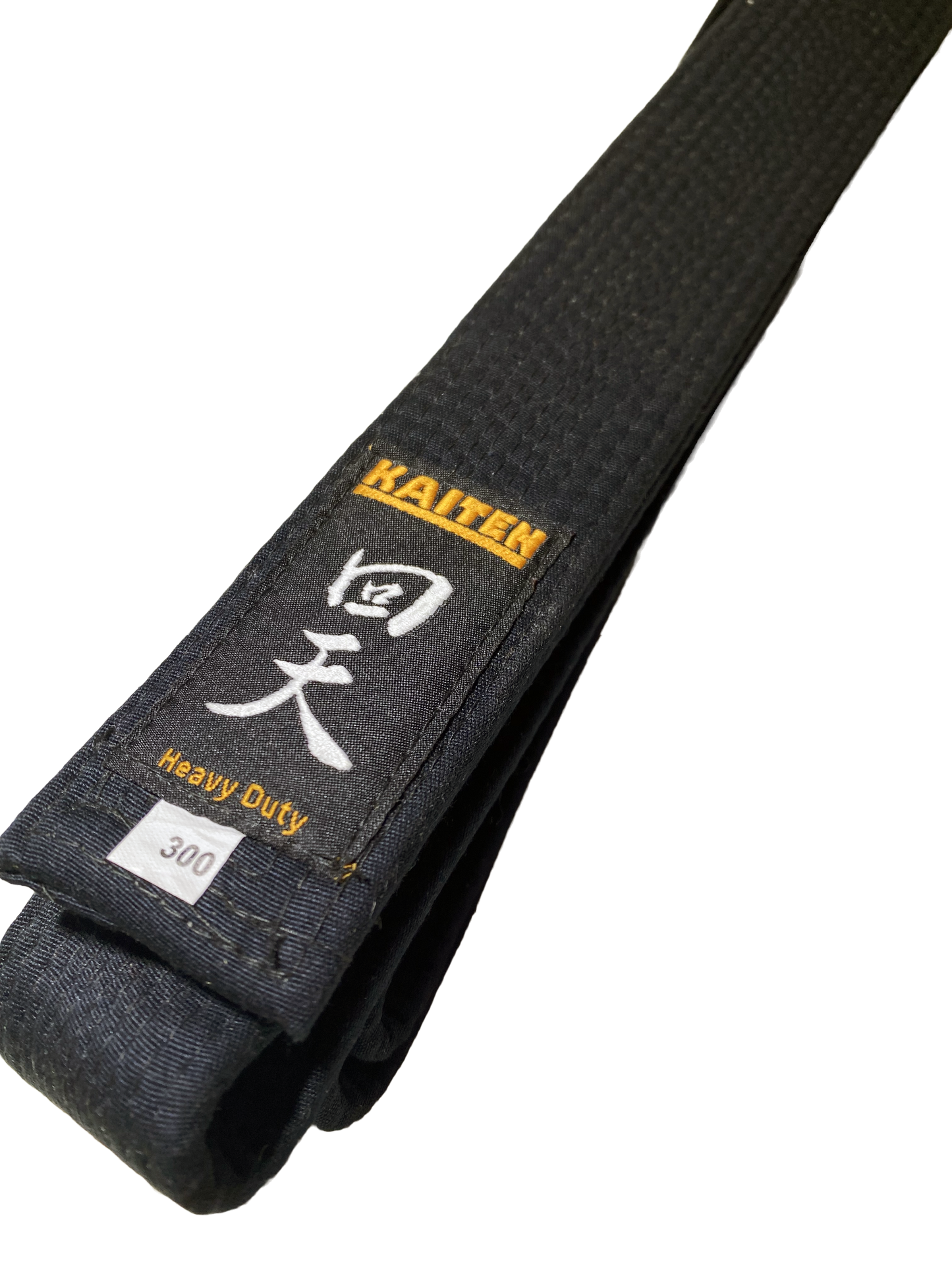 Kaiten Karategürtel Schwarz extra dick - 4,5 cm Breit - Schwarzgurt Baumwolle - Länge 275 bis 350 cm