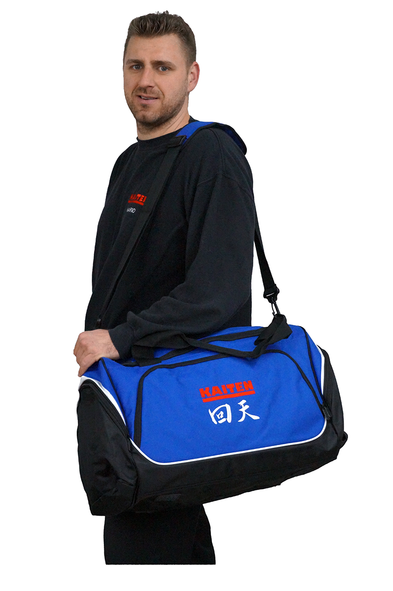 Kaiten Karate Sporttasche klein - 30 Liter - mit Schultergurt (Rot, Navy Blau, Royal Blau, Schwarz)