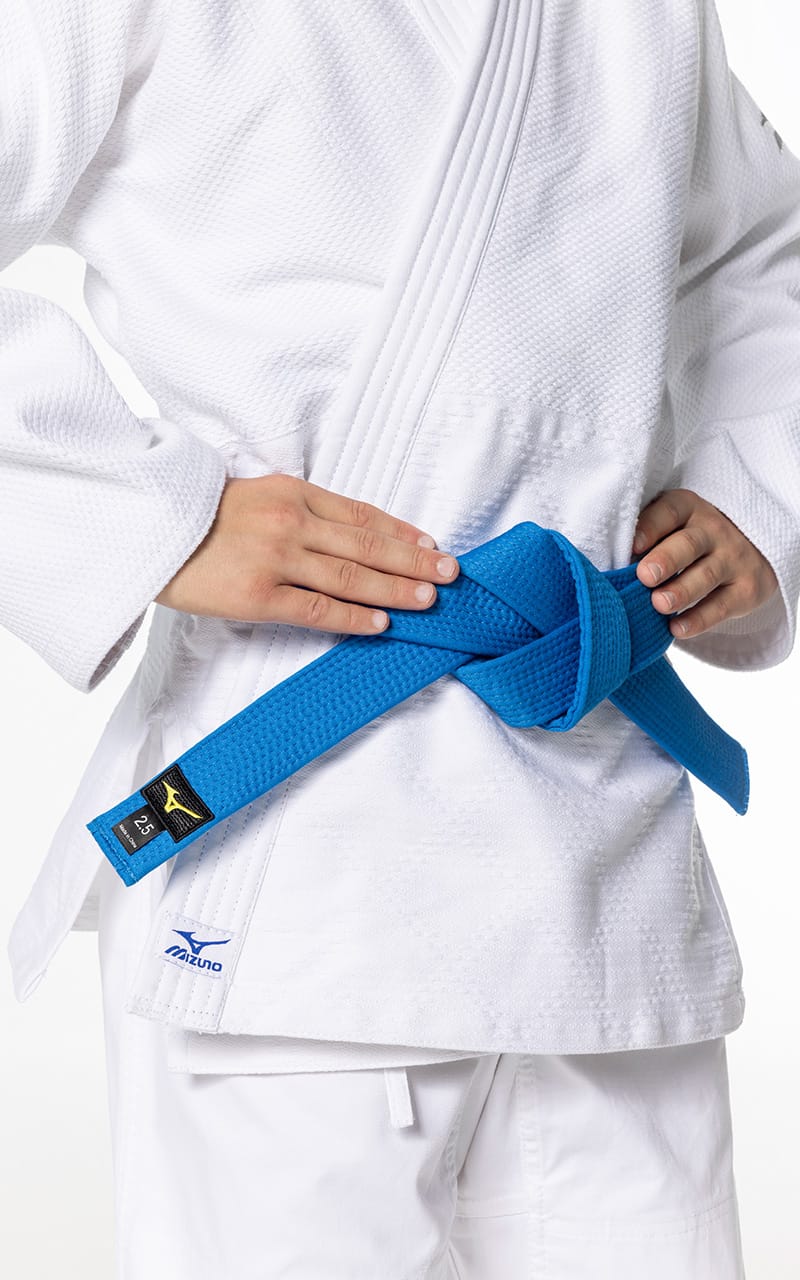 MIZUNO Judoanzug KEIKO weiß - 650g Mischgewebe - Judo Gi SET Judojacke, Judohose mit Schnürbund