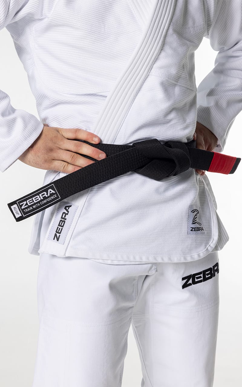 ZEBRA BJJ Anzug Guerreiro weiß - Brazilian Jiu Jitsu Gi 350g
