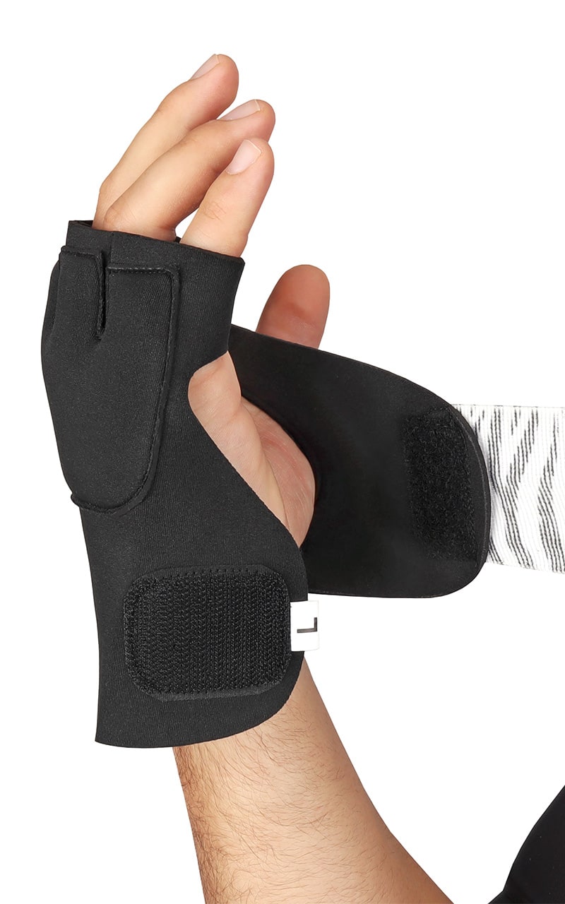 ZEBRA Box-Innenhandschuhe Pro Quick Wrap - Klettverschluss, Gelpad, extra lange Bandage