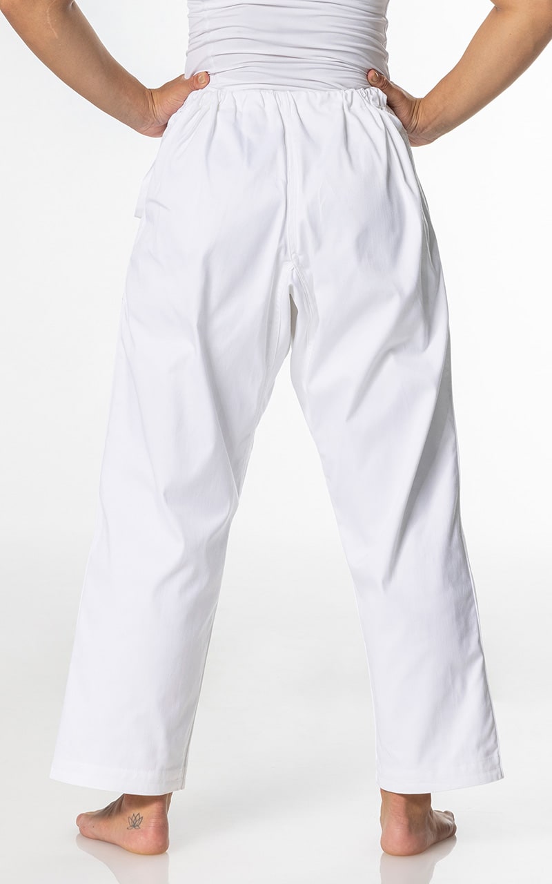 MIZUNO Judo Hose Yusho Best 2 IFJ weiß - 750g Mischgewebe - Judohose mit Schnürbund