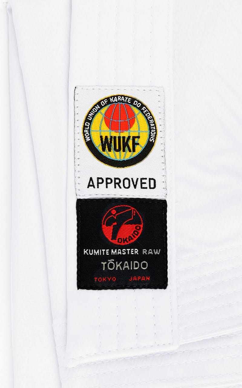 Karategi Tokaido KUMITE Master RAW (WUKF), 3,5oz Karateanzug