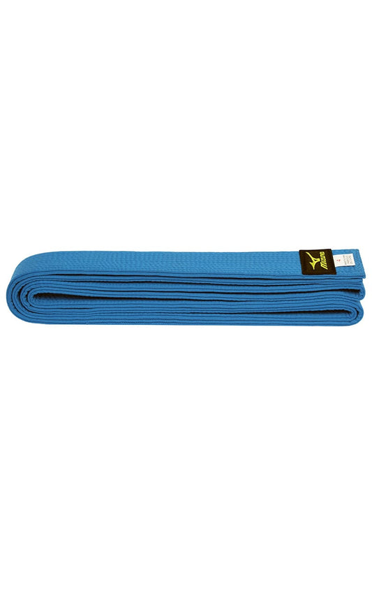 MIZUNO Judogürtel Blau -  4,5 cm Breit - Feste Baumwolle