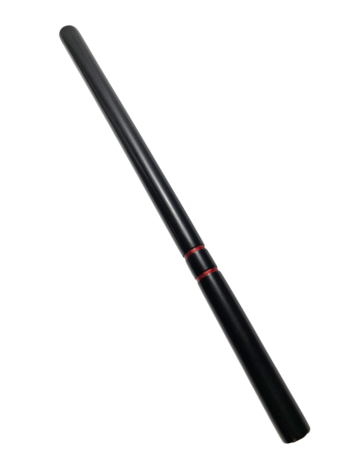 10er Pack Escrima Stock - Rattan Trainingsstick 65 cm - Brandmuster Spirale - Holz Kurzstock Arnis Kali