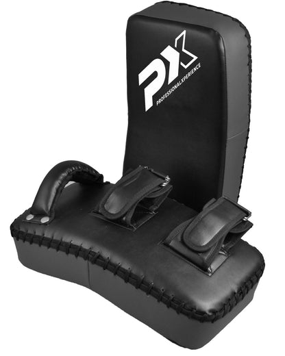 PX Arm Mitt Schlagpolster - CURVE PU - 40 x 20 x 8 cm - Einzelne Arm Makiwara - Gekrümmt - Kunstleder