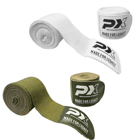 PX Legacy Boxbandagen Länge 350 cm - atmungsaktives Material, Baumwollmischung für angenehmen Sitz