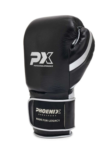 PX LEGACY Pro Kunstlederre Combat Train Boxhandschuhe, Klett 8-16 Oz - Gepolsterte Trainingshandschuhe