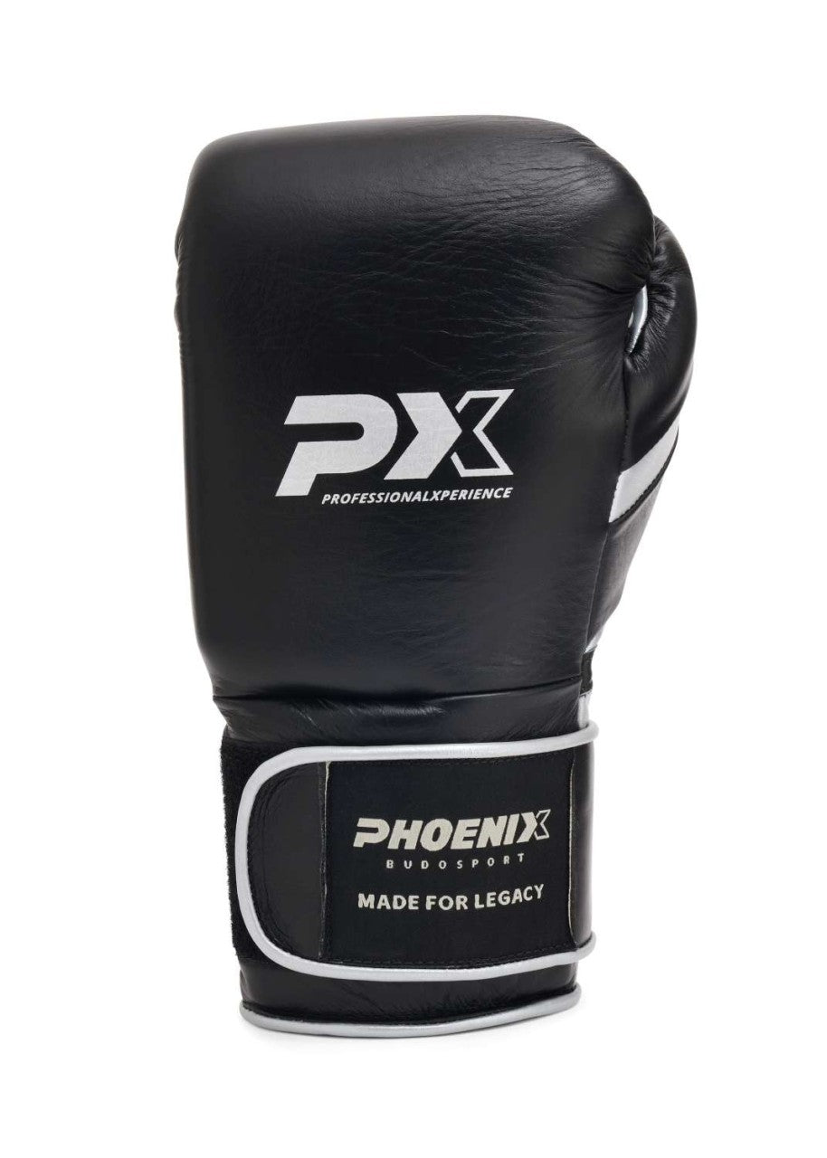 PX LEGACY Pro Kunstlederre Combat Train Boxhandschuhe, Klett 8-16 Oz - Gepolsterte Trainingshandschuhe