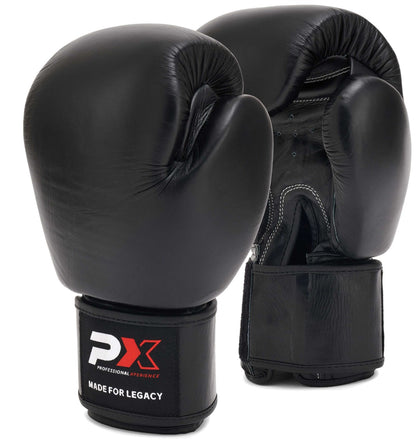 PX LEGACY Boxhandschuhe, Leder 8-16 Oz - Gepolsterte Trainingshandschuhe