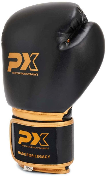 PX LEGACY Boxhandschuhe, Kunstleder 8-16 Oz - Gepolsterte Trainingshandschuhe