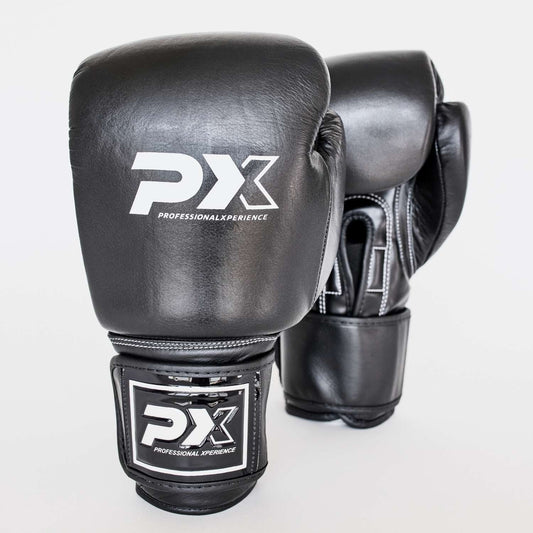 PX Boxhandschuhe Performance Leder schwarz - 10 bis 16 oz