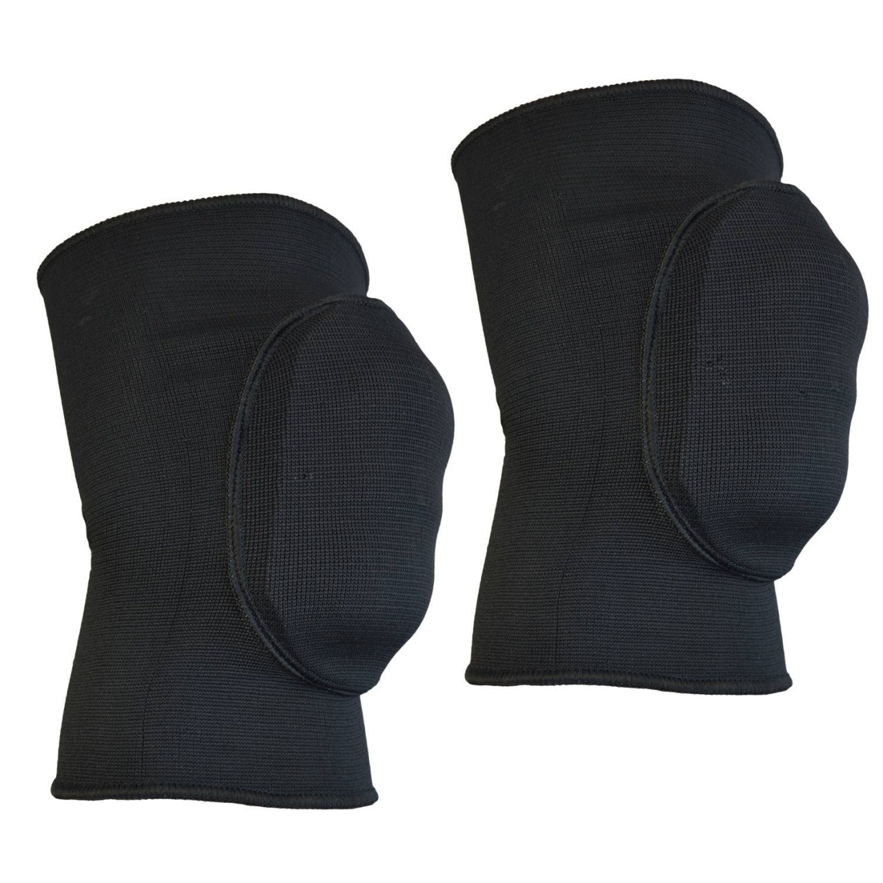 Knieschoner-Elastikbandage schwarz ergonomische Passform – atmungsaktives Material, Baumwollmischung für