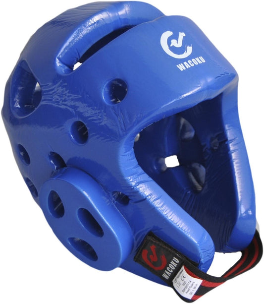 WACOKU WTF-Kopfschutz blau ergonomische Passform – mit Klettverschluss