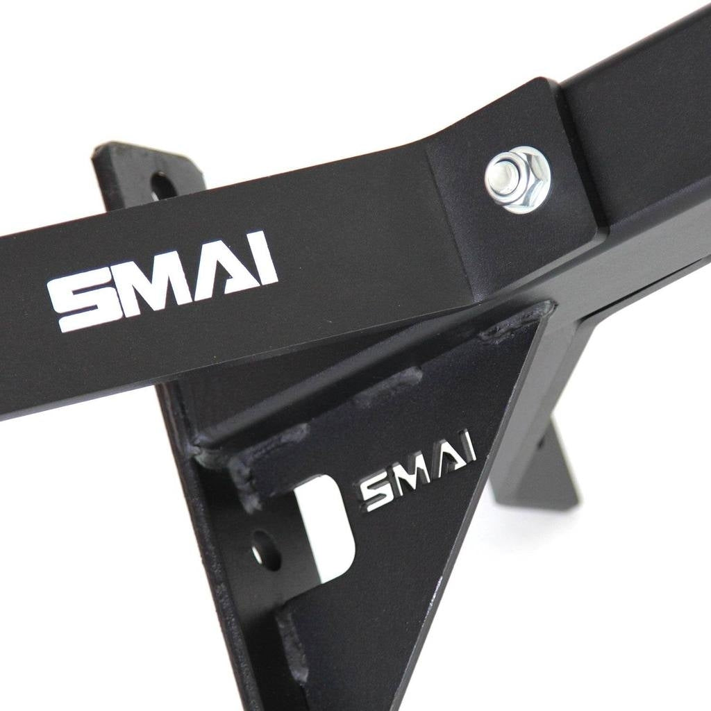 SMAI Boxing Bar Sparringstange 65 cm - Wandmontage, höhenverstellbar, frei rotierend, gepolstert