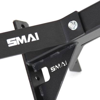 SMAI Boxing Bar Sparringstange 65 cm - Wandmontage, höhenverstellbar, frei rotierend, gepolstert