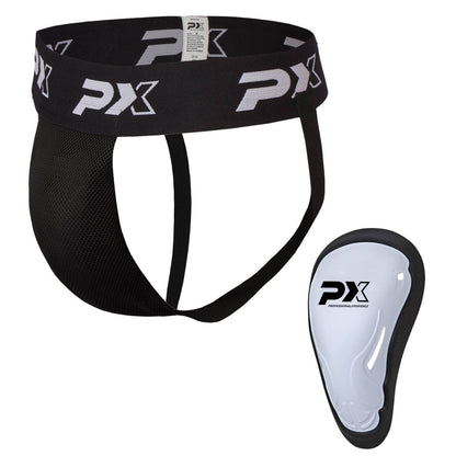 PX Herren Tiefschutz Shock-Tech 2 - Karate, Taekwondo, Kickboxen - Kampfsport Schützer