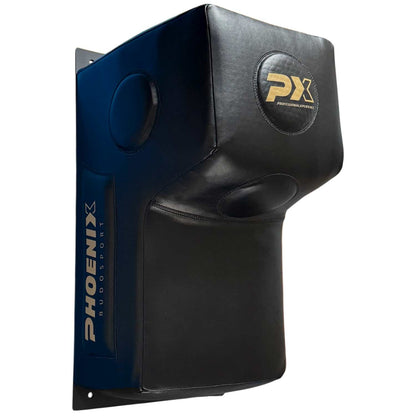 LEGACY Wandschlagpolster Hammerhead - Wandpratze für Boxen, MMA & Kickboxen - Kunstleder schwarz - 63 x 41 x 35 cm