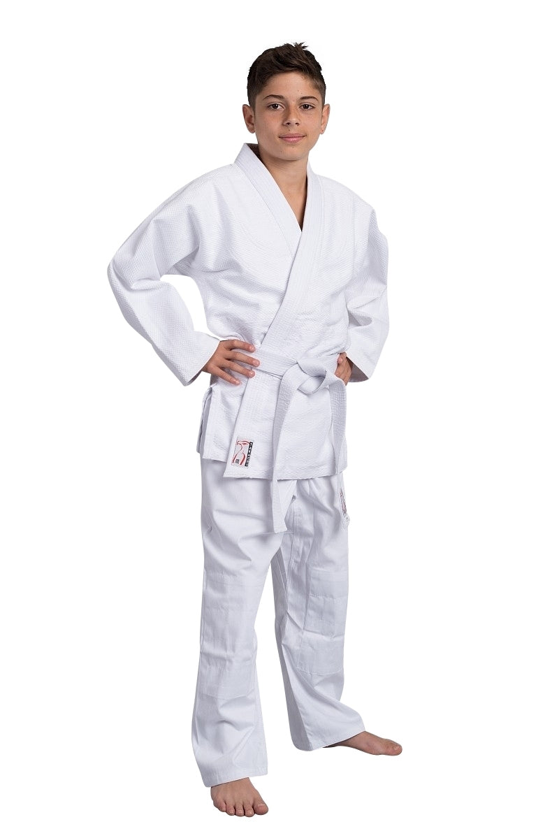 Aikidoanzug Allround - weiß - 550g - Aikidojacke, Aikidohose, Aikidogürtel