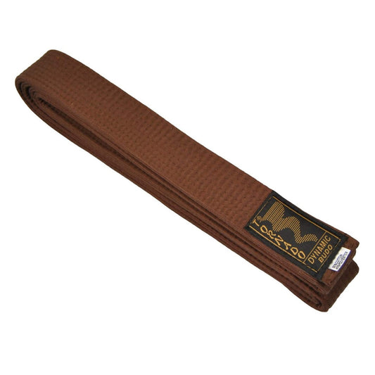 Judogürtel braun - einfarbig - 4 cm breit - Braungurt Judo