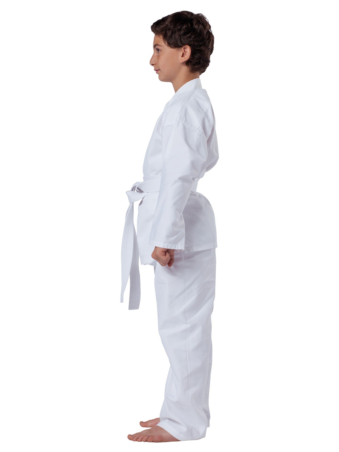 KWON Shadow - Kimono Karaté 100% Coton - Coupe Traditionnelle - Noir