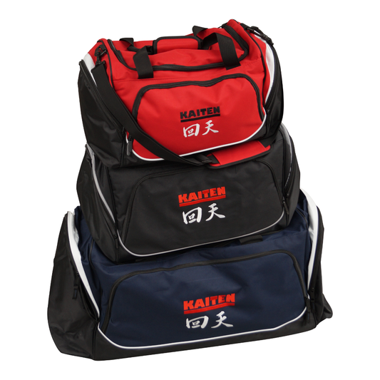 Kaiten Karate Sporttasche klein - 30 Liter - mit Schultergurt (Rot, Navy Blau, Royal Blau, Schwarz)