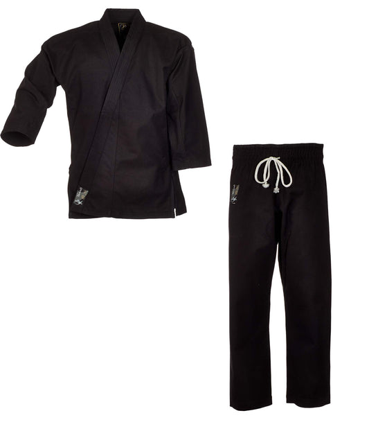 Ju-Jutsu Anzug Tenno Classic schwarz 14 oz schwer