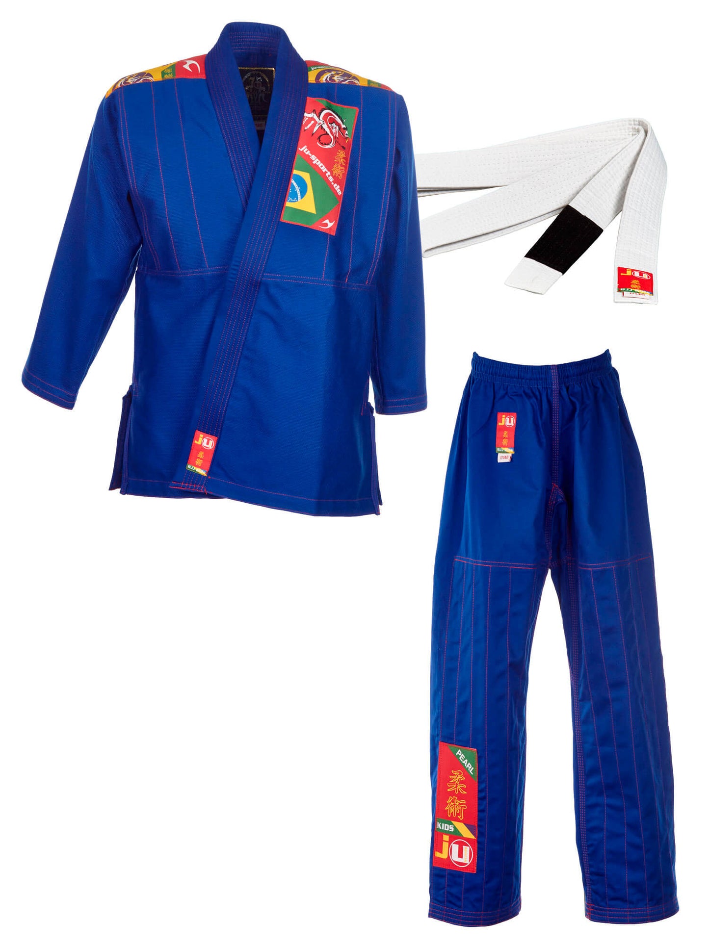 BJJ-Anzug Kids blau - Brasilian Jiu-Jitsu Kinder