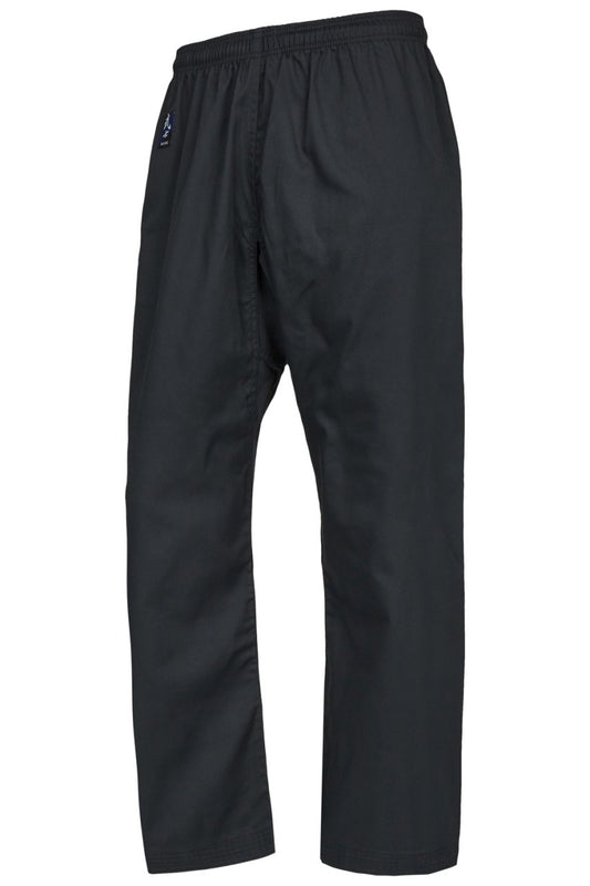 Karatehose BASIC Elastikbund schwarz