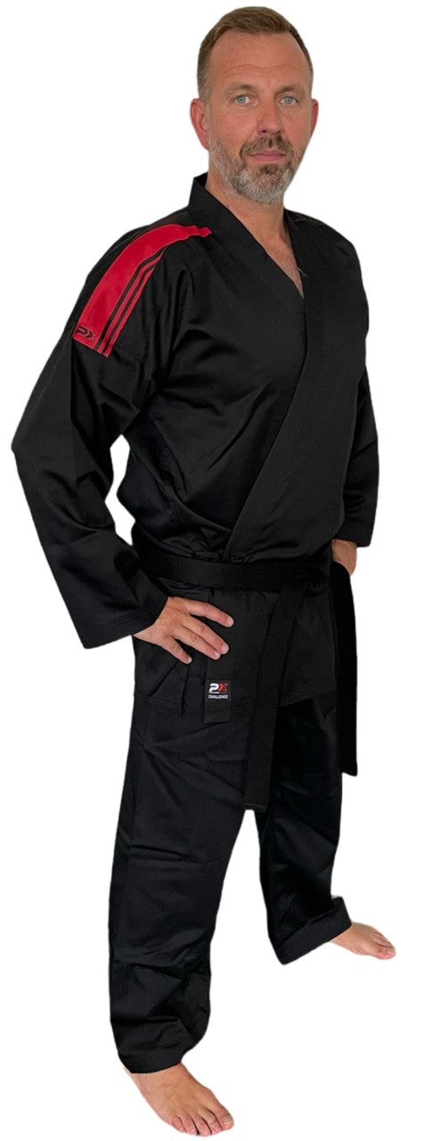 PX CHALLENGE SR Karate Anzug schwarz