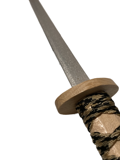Kinder Samuraischwert 74 cm aus Holz mit Schwertscheide