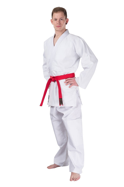 Aikidoanzug Classic - weiß - 450g - Aikido Gi Set - Aikidojacke, Aikidohose, Aikidogürtel