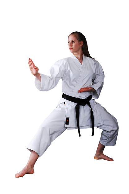 KAITEN Karateanzug Spirit REGULAR - Karate Gi weiß 12 oz Baumwolle - Hose mit Zugverschluss