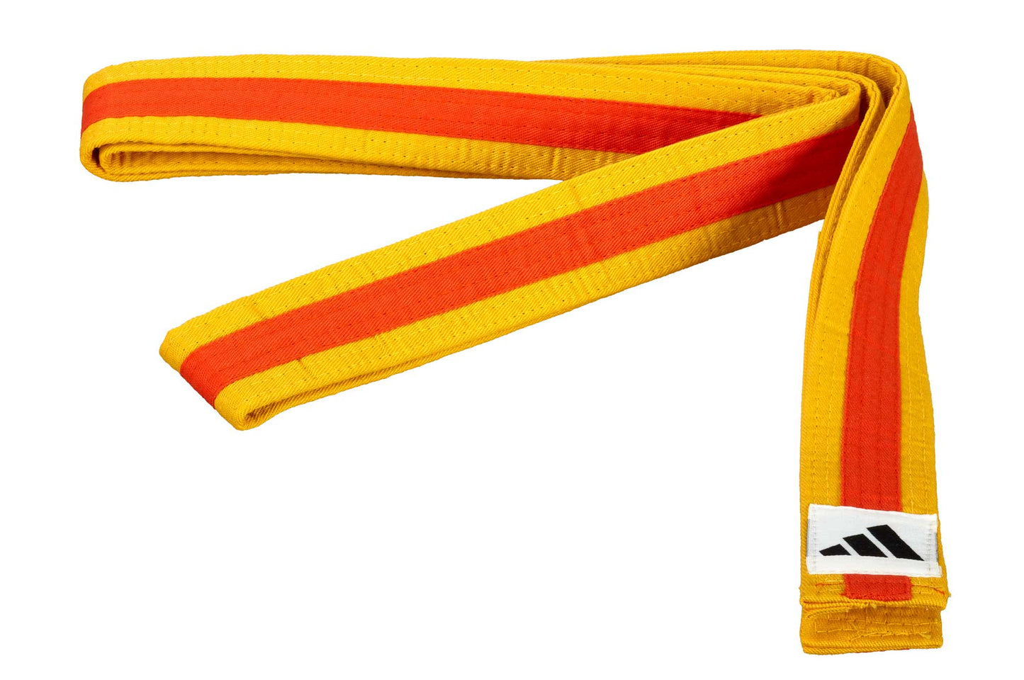 adidas Gürtel gelb/orange/gelb Karategürtel, Judogürtel, Taekwondogürtel