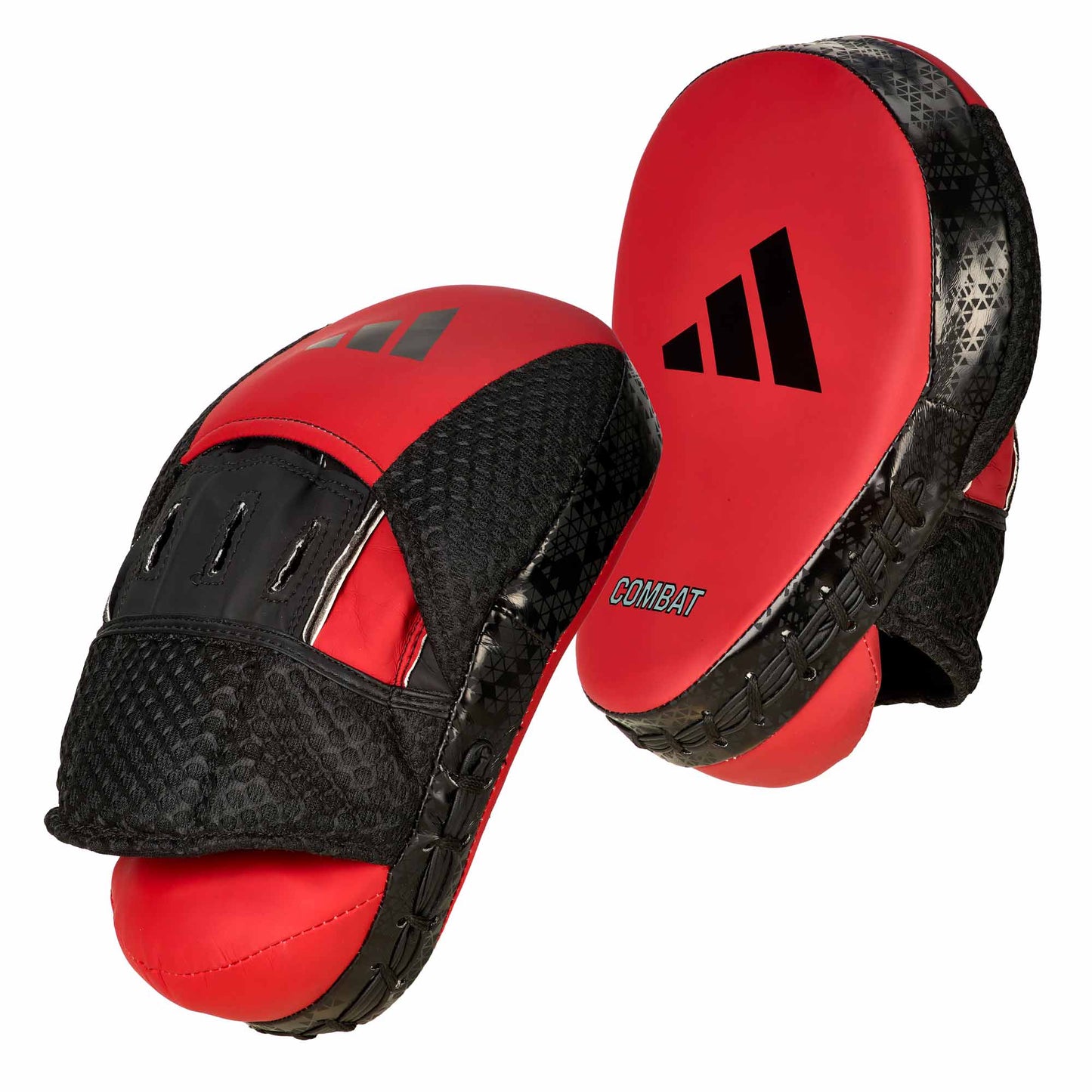 adidas Combat 50 Handpratzen, adiC50FM rot-schwarz, Handpratze, Schlagpolster