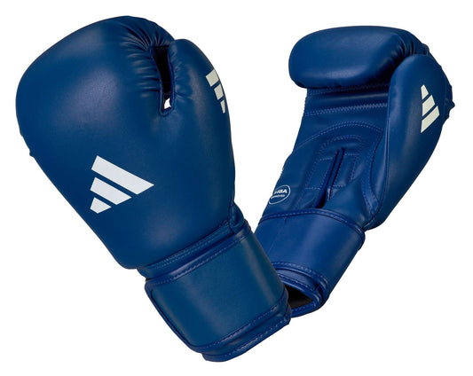 adidas IBA Boxhandschuhe blau Kaktus-Leder, adiIBAG1C