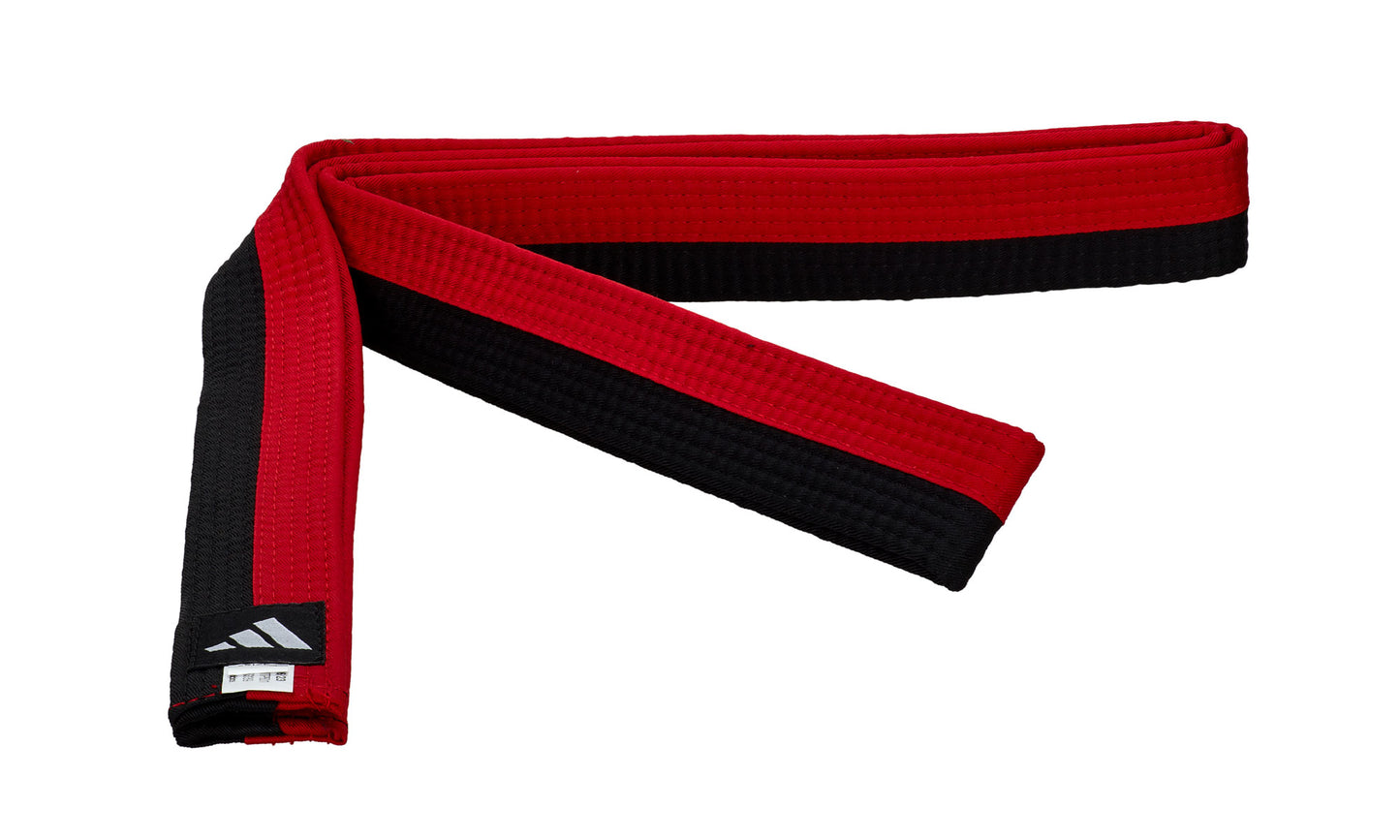 adidas Gürtel schwarz/rot Poom, ADITPB01 Taekwondogürtel