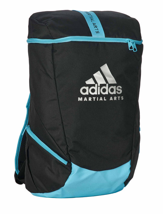 adidas Sport Rucksack Martial Arts Gr.M - L schwarz-hellblau, adiACC090MA