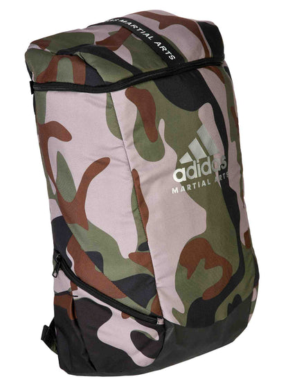 adidas Sport Rucksack Martial Arts Gr.M - L Camouflage grün-schwarz, adiACC090MA